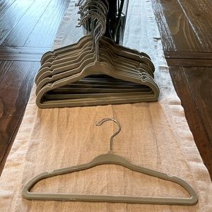 Gray Baby/child velvet hangers 20